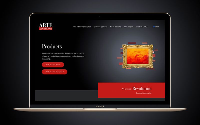 Arte Generali web sitesi