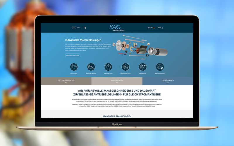 Kählig Antriebstechnik web sitesi