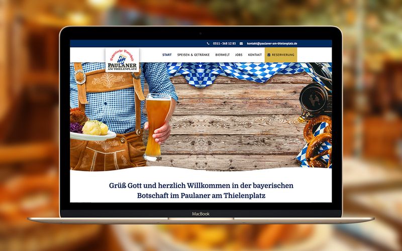 Paulaner Hannover web sitesi
