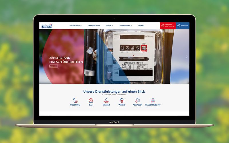 Stadtwerke Holzminden web sitesi