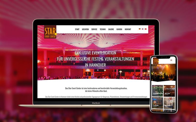 Star Event Center web sitesi