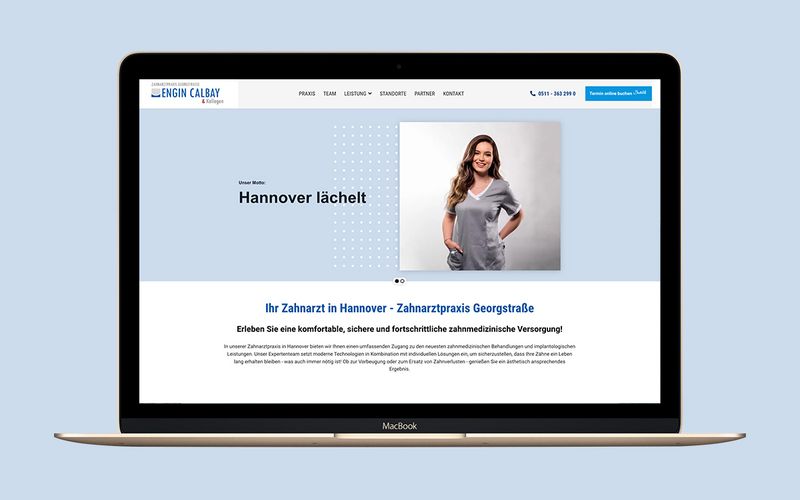 Zahnarztpraxis Georgstraße web sitesi